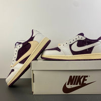 Low Top Sneakers, Maroon White Colorway, Reverse Hook Design, Lace Up Design, Casual Gift for Sneaker Fans