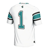 #1 Coastal Carolina Chanticleers Football Jersey - White