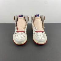 High Top Sneakers, Beige Colorway, Lace Up Design, Casual Gift for Sneaker Fans