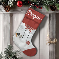 Personalized Baker Holiday Stocking, Chef Christmas Stocking, Custom Cook Christmas Stocking, Culinary Kitchen Decor, Cooking Lover Present