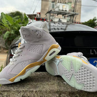 High Top Sneakers, White Yellow Green Colorway, Lace Up Design, Casual Gift for Sneaker Fans