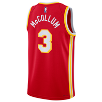 Atlanta Hawks Icon Edition Swingman Jersey - Red - CJ McCollum