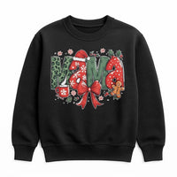 Leopard Print Mama Holiday Crewneck, Christmas Mama Sweatshirt, Festive Mom Christmas Sweater, Comfy Winter Pullover Present for Mom