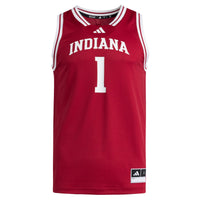 #1 Crimson Indiana Hoosiers Replica Swingman Jersey