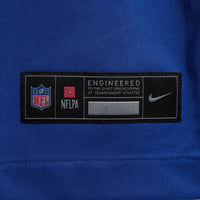 New York Giants Number 1 Groom Royal Game Jersey