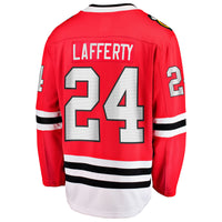Chicago Blackhawks Sam Lafferty Red Home Breakaway Jersey