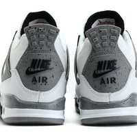 Sneakers, White Gray Colorway, Lace Up Design, Casual Gift for Sneaker Fans