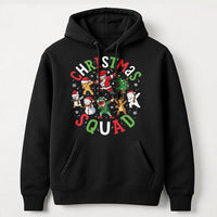 Dabbing Santa and Friends Hoodie, Christmas Squad Hoodie, Humorous Holiday Matching Sweatshirt, Dabbing Santa Hoodie, Family Xmas Pullover