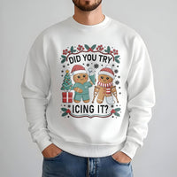 Physical Therapy Holiday Crewneck, Humorous Gingerbread PT Christmas Sweatshirt, Physical Therapist Sweatshirt, PT Clinic Christmas Pullover