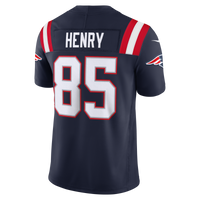 New England Patriots Hunter Henry Navy Team Stitched Limited Jersey