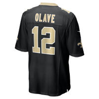 New Orleans Saints Chris Olave Black Player Game Jersey