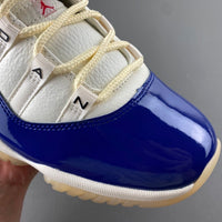 Low Top Sneakers, Beige Blue Colorway, Lace Up Design, Casual Gift for Sneaker Fans