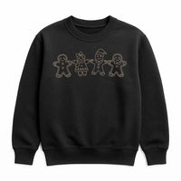 Christmas Cookie Sweatshirt, Gingerbread Family Sweatshirt, Minimalist Xmas Cookie Pullover, Holiday Gingerbread Sweatshirt, Winter Present