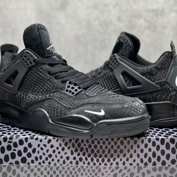Mid Top Sneakers, Black Colorway, Lace Up Design, Casual Gift for Sneaker Fans