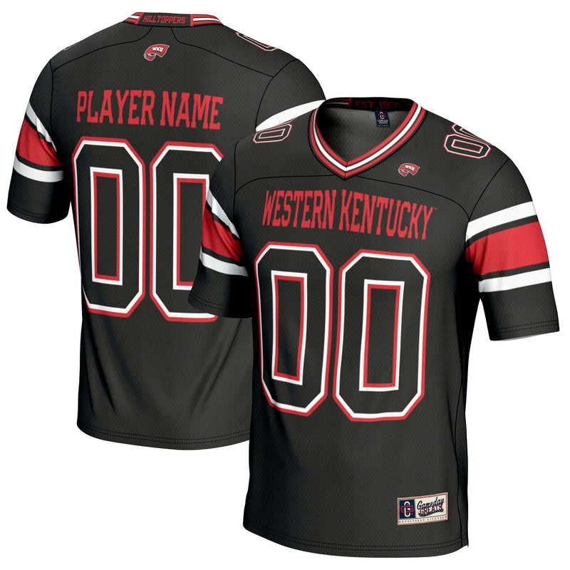 Western Kentucky Hilltoppers NIL Pick-A-Player Football Jersey - Black