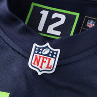 Seattle Seahawks Jaxon Smith-Njigba College Navy Game Jersey