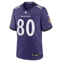 Baltimore Ravens Durham Smythe Purple Team Game Jersey