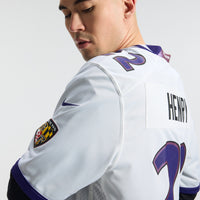 Baltimore Ravens Derrick Henry White Game Jersey