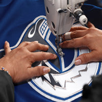 Vancouver Canucks Blue Home Authentic Pro Custom Jersey