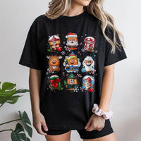 Humorous Holiday Food Graphic Tee, Christmas Chicken Nugget Shirt, Adorable Festive Nugget Shirt, Retro Foodie Christmas T-Shirt, Food Lover Present