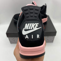 Mid Top Sneakers, Black Red Pink Colorway, Lace Up Design, Casual Gift for Sneaker Fans