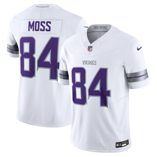 Minnesota Vikings Randy Moss White Alternate Retired Player Limited Jersey
