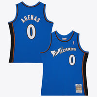Washington Wizards Gilbert Arenas 2004 Dark Jersey - Blue