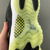 Low Top Sneakers, Black Green Colorway, Lace Up Design, Casual Gift for Sneaker Fans
