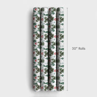 Military Christmas Gift Wrap, Tactical Camo Santa Wrapping Paper, Pine Tree Camouflage Wrapping Paper, Veteran Holiday Gift Wrap Roll