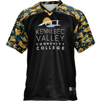 Kennebec Valley Community College Football Jersey - Black