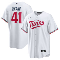 Minnesota Twins Joe Ryan White Home Replica Player Jersey