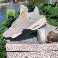 Sneakers, Gray White Colorway, Lace Up Design, Casual Gift for Sneaker Fans
