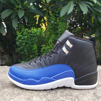 Sneakers, Blue Black Colorway, Lace Up Design, Casual Gift for Sneaker Fans