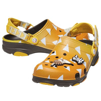 Demon Slayer Zenitsu Clogs - Orange / Espresso - Style 212430-90H