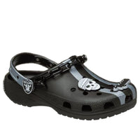 NFL Las Vegas Raiders Classic Clogs - Black / Silver - Style 212450-90H