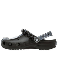 NFL Las Vegas Raiders Classic Clogs - Black / Silver - Style 212450-90H