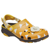 Demon Slayer Zenitsu Clogs - Orange / Espresso - Style 212430-90H