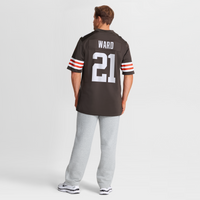 Cleveland Browns Denzel Ward Brown Player Game Jersey