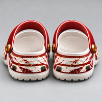 Crimson Standard - ALA Roll Tide Script Clogs