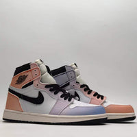 Sneakers, White Colorway, Gradient Colorway, Lace Up Design, Casual Gift for Sneaker Fans