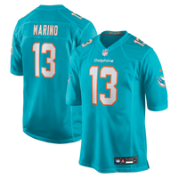 Miami Dolphins Dan Marino Aqua Game Retired Player Jersey