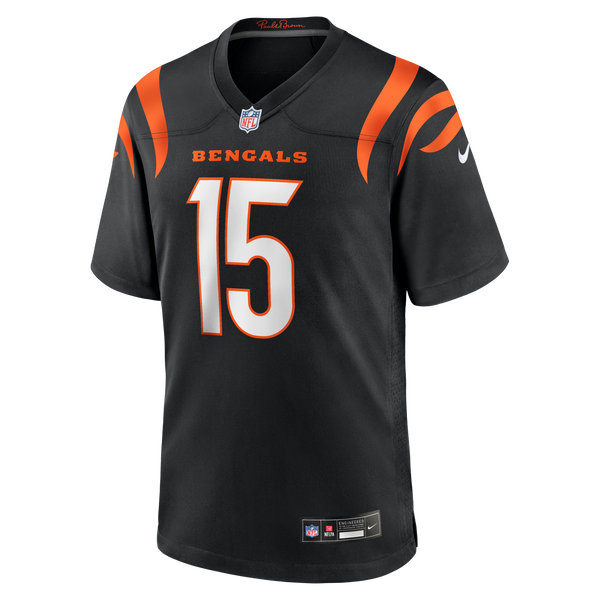 Cincinnati Bengals Charlie Jones Black Team Game Jersey