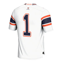 #1 Virginia Cavaliers Football Jersey - White