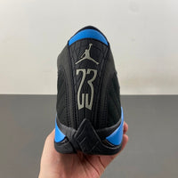 Low Top Sneakers, University Blue Black Colorway, Lace Up Design, Casual Gift for Sneaker Fans