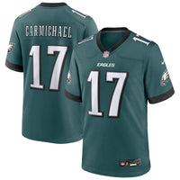 Philadelphia Eagles Harold Carmichael Midnight Green Team Retired Player Game Jersey