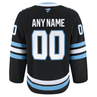 Utah Mammoth Black Home Authentic Pro Custom Jersey