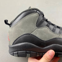Low Top Sneakers, Carbon Gray Black Red Colorway, Lace Up Design, Casual Gift for Sneaker Fans