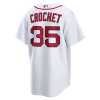 Boston Red Sox Garrett Crochet White Home Replica Jersey