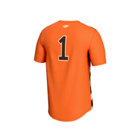 Oklahoma State Cowboys Lightweight Collegiate #1 Soccer Fashion Jersey - Orange