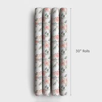 Nativity Holiday Gift Wrap, Madonna and Child Christmas Wrapping Paper, Religious Watercolor Wrapping Paper, Christian Xmas Gift Wrap Roll
